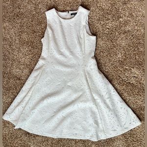 White DKNY Dress Size 12